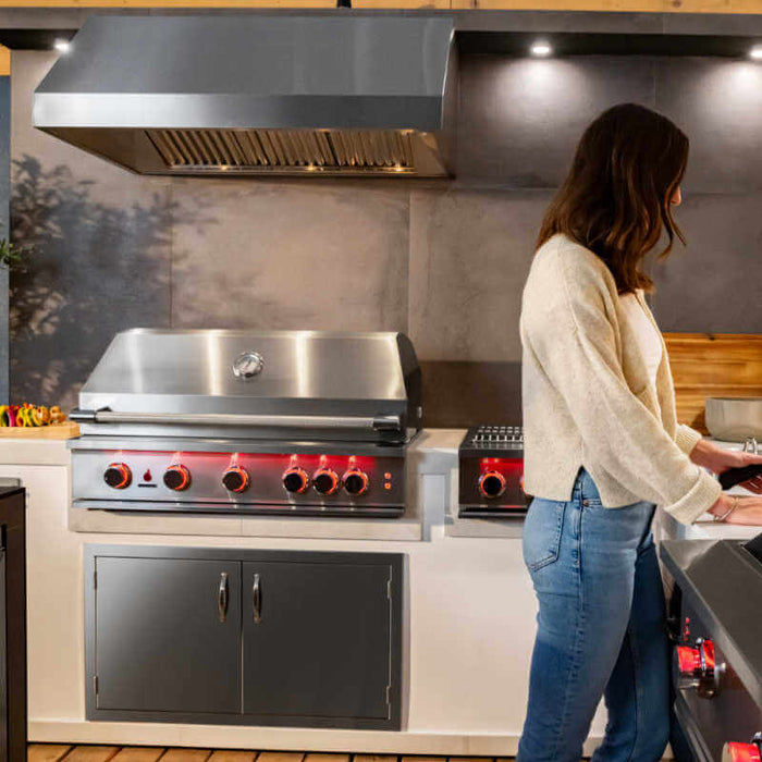 TrueFlame 40 Inch 5 Burner Built - In Gas Grill - CulinaryProfis