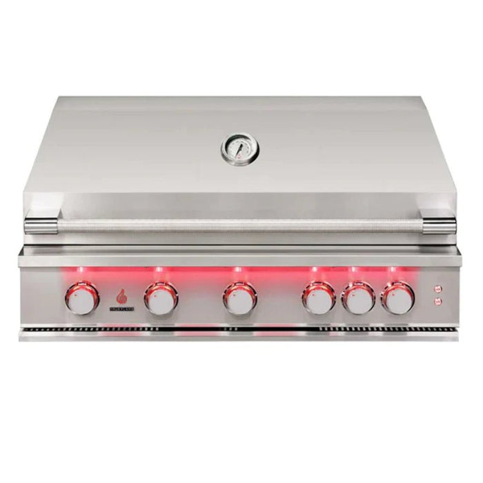 TrueFlame 40 Inch 5 Burner Built - In Gas Grill - CulinaryProfis