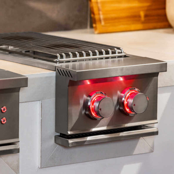 Trueflame Built - In Double Side Burner - TFSB2 - CulinaryProfis