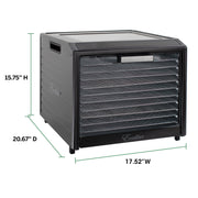 Excalibur 10 Tray Performance Digital Dehydrator, in Stainless Steel Excalibur