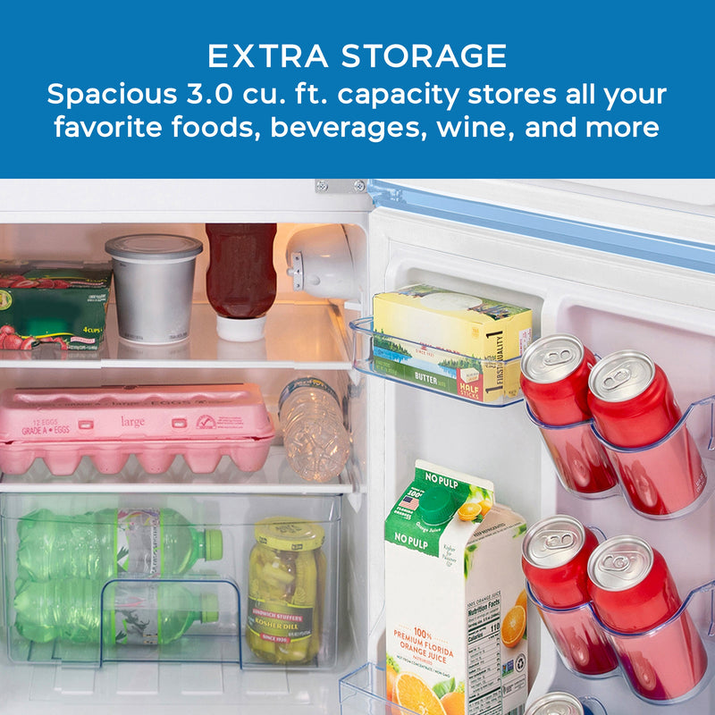 Avanti 3.0 Cu. Ft. Retro Compact Refrigerator Avanti Products, LLC
