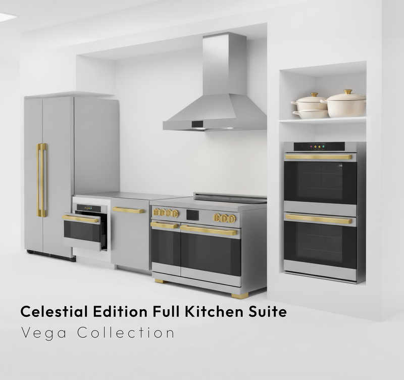 60″ Induction Range with Built-in Professional Griddle – VEGA Edition Induction Hardware