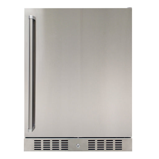 Vinotemp - BR - ODR101 - 03, Brama by Vinotemp 24" Outdoor Undercounter Refrigerator, 5.12 cu. ft. Capacity, in Stainless Steel - CulinaryProfis
