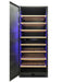 Vinotemp - EL - 300GFEB - L, Vinotemp Garage Dual - Zone Large Capacity Wine Cooler, Left Hinge, 300 Bottle Capacity, in Black - CulinaryProfis