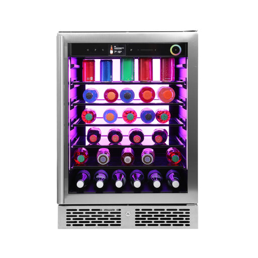 Vinotemp Vinoglow 151-Can Single-Zone Beverage Center Vinotemp