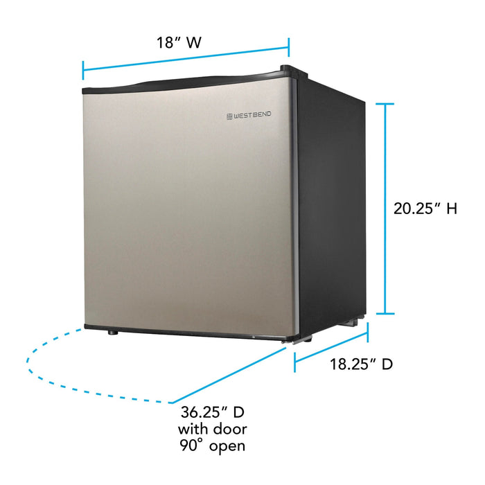 West Bend 1.7 cu. ft. Compact Refrigerator