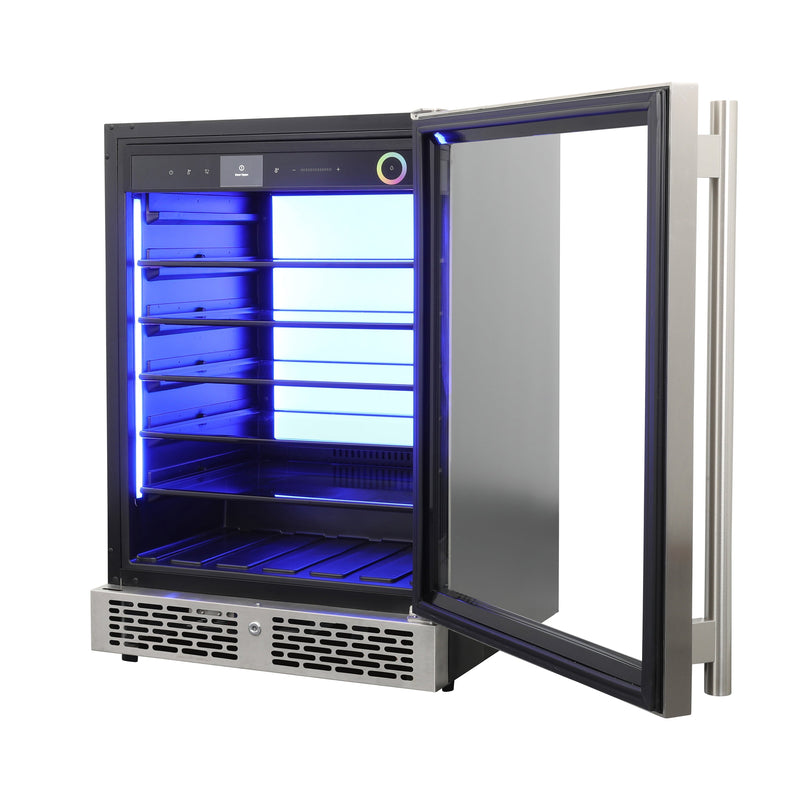 Vinotemp Vinoglow 151-Can Single-Zone Beverage Center Vinotemp