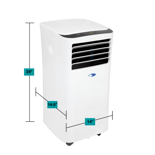 Whynter - 10000 BTU Portable Air Conditioner Compact Size | ARC - 102CS - CulinaryProfis
