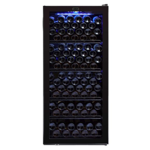 Whynter - 124 Bottle Freestanding Wine Cabinet Refrigerator | FWC - 1201BB - CulinaryProfis