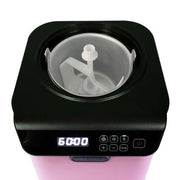Whynter - 1.28 Quart Compact Upright Automatic Ice Cream Maker with Stainless Steel Bowl Limited Black Pink Edition | ICM - 128BPS - CulinaryProfis