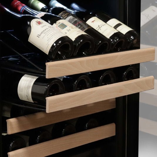 Whynter - 166 Bottle Built - in Stainless Steel Compressor Wine Refrigerator | BWR - 1662SD - CulinaryProfis