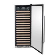 Whynter - 166 Bottle Built - in Stainless Steel Compressor Wine Refrigerator | BWR - 1662SD - CulinaryProfis