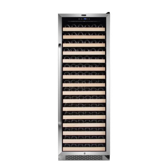 Whynter - 166 Bottle Built - in Stainless Steel Compressor Wine Refrigerator | BWR - 1662SD - CulinaryProfis