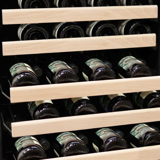 Whynter - 166 Bottle Built - in Stainless Steel Compressor Wine Refrigerator | BWR - 1662SD - CulinaryProfis
