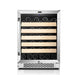 Whynter - 24 - inch Built - In Stainless Steel 54 Bottle Wine Refrigerator Coole | BWR - 541STS - CulinaryProfis