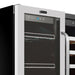 Whynter - 30 Built - In French Door Dual Zone 33 Bottle Wine Refrigerator 88 Can Beverage Center | BWB - 3388FDS - CulinaryProfis