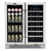 Whynter - 30 Built - In French Door Dual Zone 33 Bottle Wine Refrigerator 88 Can Beverage Center | BWB - 3388FDS - CulinaryProfis
