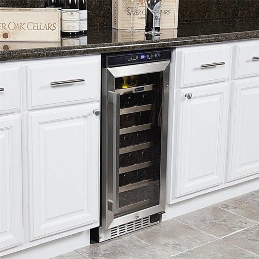 Whynter - 33 Bottle Compressor Built - In Wine Refrigerator | BWR - 33SD - CulinaryProfis