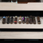 Whynter - 4.2 cu.ft. Cigar Cabinet Cooler and Humidor with Humidity Temperature Control and Spanish Cedar Shelves | CHC - 421HC - CulinaryProfis