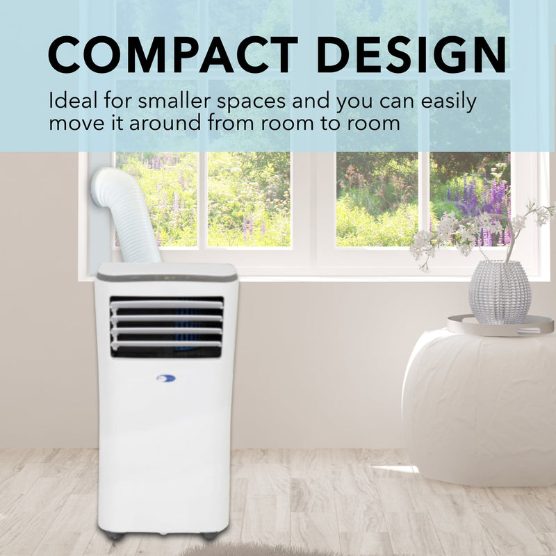 Whynter ARC-102CS Portable Air Conditioner 10,000 BTU – Dehumidifier | Cools Up to 300 sq. ft. Whynter