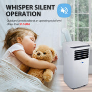 Whynter ARC-102CS Portable Air Conditioner 10,000 BTU – Dehumidifier | Cools Up to 300 sq. ft. Whynter