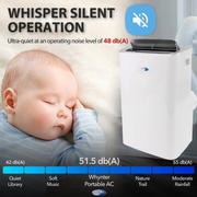 Whynter ARC-0850XP Portable Air Conditioner 12,000 BTU – WiFi, Dehumidifier | Cools Up to 450 sq. ft. Whynter
