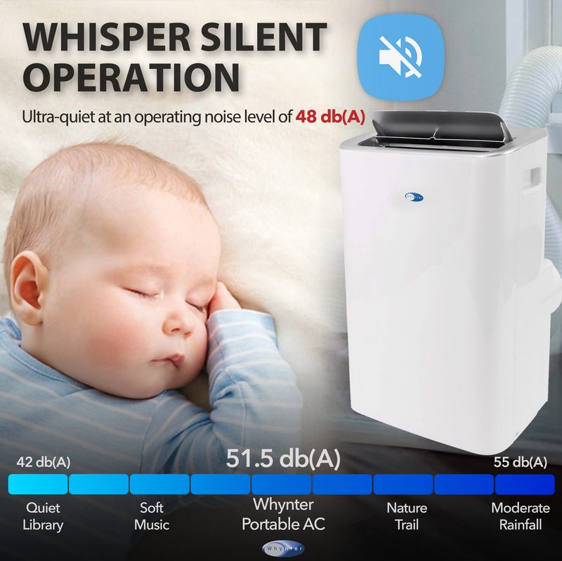 Whynter ARC-1050XP Portable Air Conditioner 13,500 BTU – WiFi, Dehumidifier | Cools Up to 500 sq. ft.