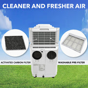 Whynter ARC-110WD Portable Air Conditioner 11,000 BTU – Dual Hose, Dehumidifier | Cools Up to 350 sq. ft. Whynter