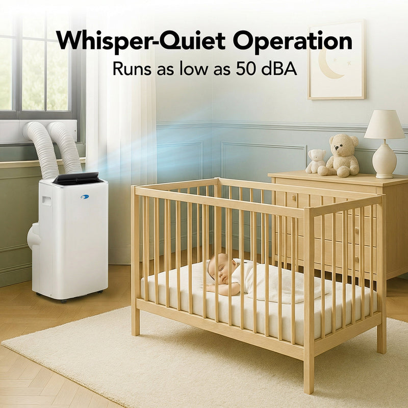 Whynter ARC-1280WX Portable Air Conditioner 13,000 BTU – Inverter, Dual Hose, WiFi, Dehumidifier | Cools Up to 500 sq. ft. Whynter
