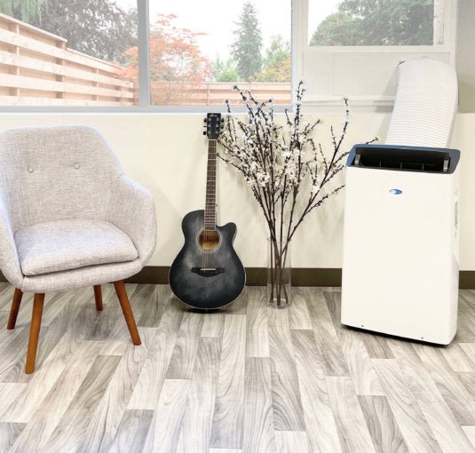 Whynter - ARC - 1030WN 12,000 BTU (10,000 BTU SACC) NEX Inverter Dual Hose Cooling Portable Air Conditioner, Dehumidifier, and Fan with Smart Wi - Fi, up to 500 sq ft in White | ARC - 1030WN - CulinaryProfis