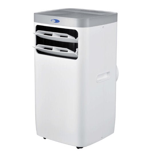 Whynter - ARC - 115WG 11,000 BTU (6,800 BTU SACC) Compact Portable Air Conditioner, Dehumidifier, and Fan with Remote Control, up to 400 sq ft in White/Grey | ARC - 115WG - CulinaryProfis