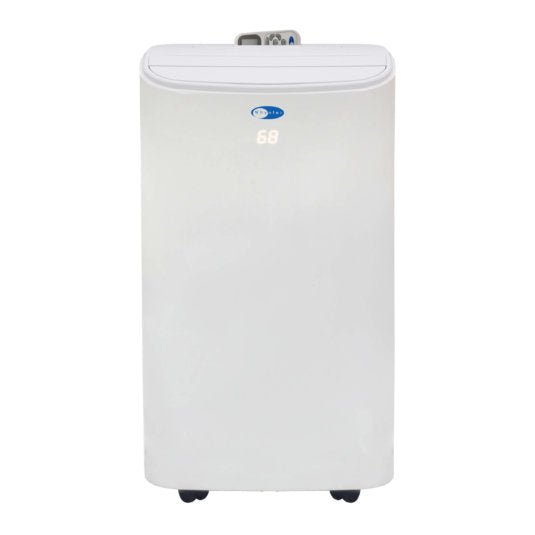 Whynter - ARC - 147WF 14,000 BTU (10,000 BTU SACC) Dual Hose Cooling Portable Air Conditioner, Dehumidifier, and Fan with Remote Control, HEPA and Carbon Filter, up to 500 sq ft in White | ARC - 147WF - CulinaryProfis