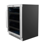 Whynter - BBR - 148SB 24 inch Built - In 140 Can Undercounter Stainless Steel Beverage Refrigerator with Reversible Door, Digital Control, Lock and Carbon Filter | BBR - 148SB - CulinaryProfis