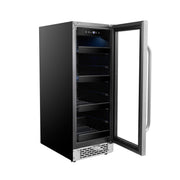 Whynter - BBR - 638SB 12 inch Built - In 60 Can Undercounter Stainless Steel Beverage Refrigerator with Reversible Door, Digital Control, Lock and Carbon Filter | BBR - 638SB - CulinaryProfis
