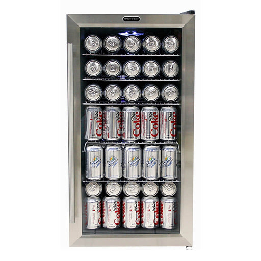 Whynter - Beverage Refrigerator - Stainless Steel | BR - 125SD - CulinaryProfis