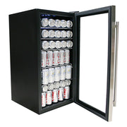 Whynter - Beverage Refrigerator - Stainless Steel with internal fan | BR - 130SB - CulinaryProfis