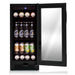 Whynter - Built - in Black Glass 80 - can capacity 3.4 cu ft. Beverage Refrigerator | BBR - 801BG - CulinaryProfis