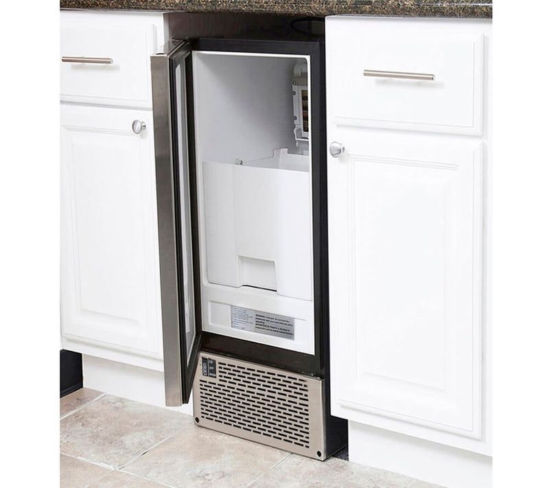 Whynter - Built - In/ Freestanding Ice Maker - 50lb capacity Clear Ice Cube | UIM - 502SS - CulinaryProfis