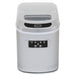 Whynter - Compact Portable Ice Maker 27 lb capacity - Metallic Silver | IMC - 270MS - CulinaryProfis