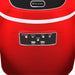 Whynter - Compact Portable Ice Maker 27 lb capacity - Red | IMC - 270MR - CulinaryProfis