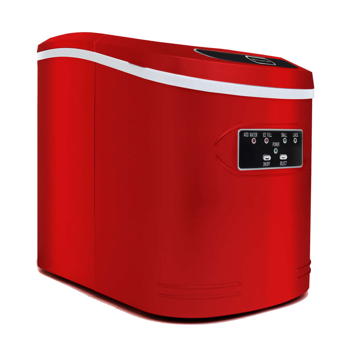 Whynter - Compact Portable Ice Maker 27 lb capacity - Red | IMC - 270MR - CulinaryProfis