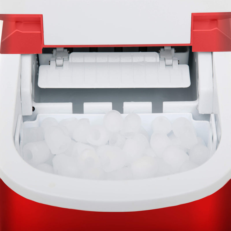 Whynter - Compact Portable Ice Maker 27 lb capacity - Red | IMC - 270MR - CulinaryProfis