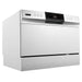 Whynter - Countertop Portable Dishwasher 6 place setting LED Energy Star - White - CDW - 6831WES - CulinaryProfis