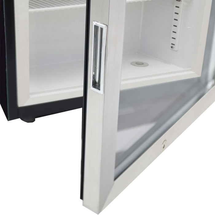 Whynter - Countertop Reach In 1.8 cu ft Display Glass Door Freezer | CDF - 177SB - CulinaryProfis
