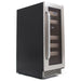Whynter - Elite 17 Bottle Seamless Stainless Steel Door Dual Zone Built - in Wine Refrigerator | BWR - 171DS - CulinaryProfis
