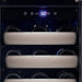 Whynter - Elite 33 Bottle Seamless Stainless Steel Door Single Zone Built - in Wine Refrigerator | BWR - 331SL - CulinaryProfis