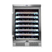 Whynter - Elite Spectrum Lightshow 54 Bottle Stainless Steel 24 inch Built - in Wine Refrigerator | BWR - 545XS - CulinaryProfis