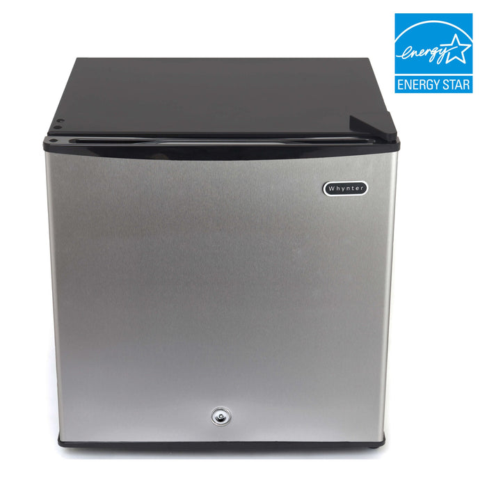 Whynter - Energy Star 1.1 cu. ft. Upright Freezer with Lock | CUF - 112SS - CulinaryProfis