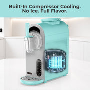 Whynter ICS-167-TB 7-in-1 Soft Serve Ice Cream & Slushy Maker | 1.6 Qt Built-in Compressor, 5 Firmness Levels, Touch Control Whynter