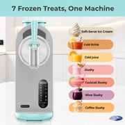 Whynter ICS-167-TB 7-in-1 Soft Serve Ice Cream & Slushy Maker | 1.6 Qt Built-in Compressor, 5 Firmness Levels, Touch Control Whynter
